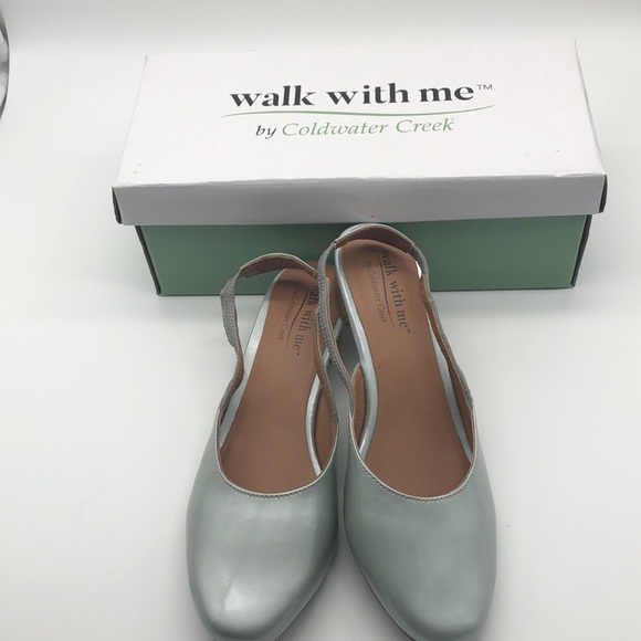 WALK WITH ME By COLD WATER CREEK sling back flats. - Picture 3 of 14